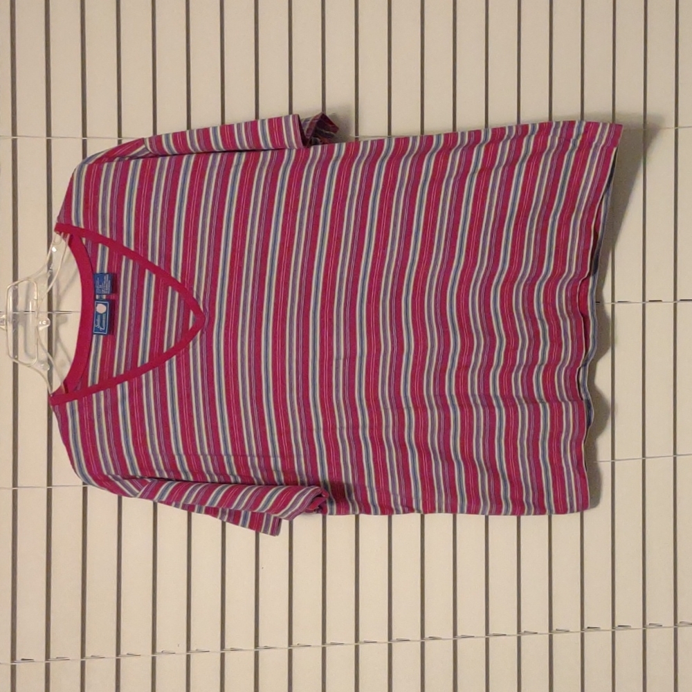 Southern Expressions multicolor short sleeve blouse 3X